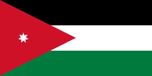 flag of jordan